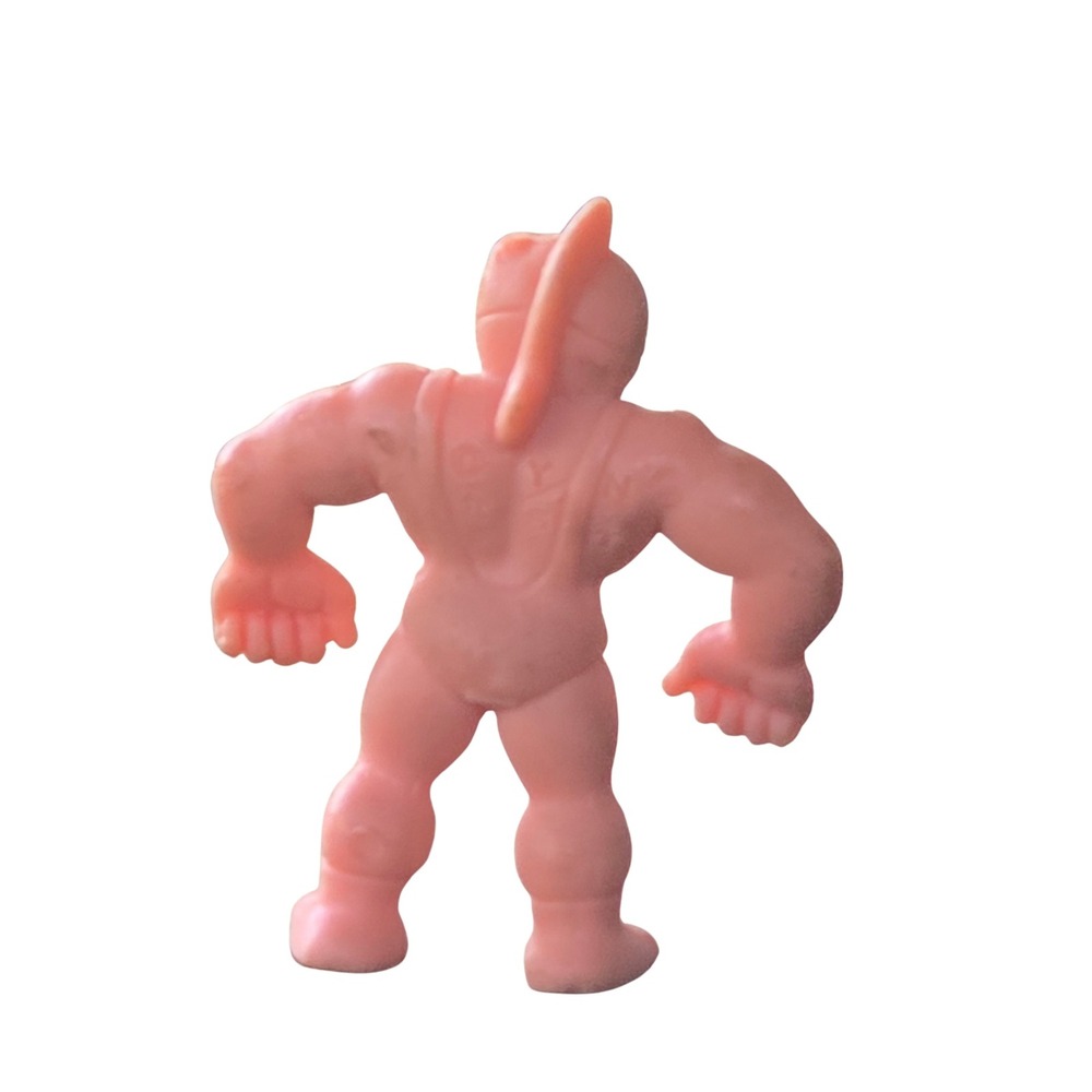Mattel M.U.S.C.L.E. Men Kinnikuman Kinkeshi #110 Pink Rubber Figure 1980 83" - Picture 2 of 8